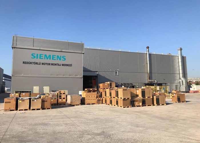 Siemens Kocaeli Lojistik Depo Beton Zemin Silim ve Parlatma Uygulaması