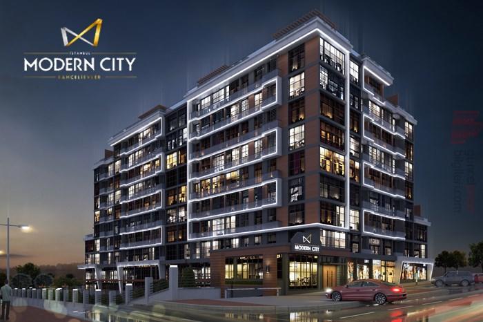 Alp Group Modacity Modern City Kapalı Otopark Beton Silim Uygulaması